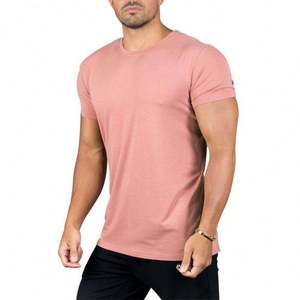 Ropa Deportiva Personalizada Ecológica y Transpirable para Hombre, 100% Algodón, Logotipo Frontal, Corte Holgado, Tejido Atlético para Gimnasio, Ropa Deportiva Formal Activa - Product Image 2