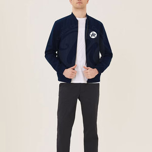 Chaqueta bomber de alta calidad para venta en línea, chaqueta bomber de invierno hecha a medida, chaqueta bomber de nailon y poliéster - Product Image 4