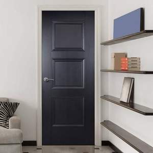 Porte sur mesure en bois massif, moderne, étanche et insonorisée, finition élégante pour chambre, hôtel, hôpital, salle de bain - Product Image 5