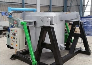 Four de fusion d'aluminium à gaz à technologie hybride 100 kg avec moteur de pompe et contrôle PLC pour usage industriel et respectueux de l'environnement - Product Image 5