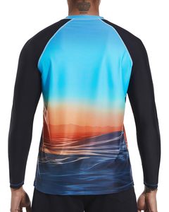 Maillots de bain à manches longues pour hommes, pour le surf et la natation, fabriqués au Pakistan, en vente en ligne - Product Image 2