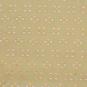 Tissu en coton tissé respirant et léger, brodé à l'œillet, très demandé pour la confection de robes, kurtis et hauts pour filles et femmes - Fil peigné - Product Image 3