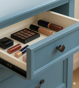 Bouton d'armoire contemporain en alliage de zinc au design floral vintage pour cuisine chambre à coucher salle de bain salon salle à manger - Product Image 5