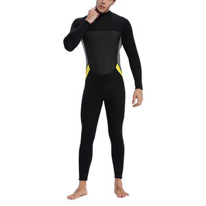 Maillot de bain une pièce grande taille pour homme, très vendu, en matière durable, extensible, séchage rapide, pour sports nautiques - Product Image 3