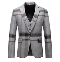 Veste de costume de mariage pour marié, blazer pour hommes d'honneur, couleur unie, coupe ajustée