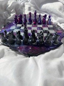 Classic Quality Belladec Handmade Artistic Resin <b>Chess</b> Board Luxury Game <b>Set</b> Built Storage Board Sports Entertainment <b>Chess</b> - Product Image 1
