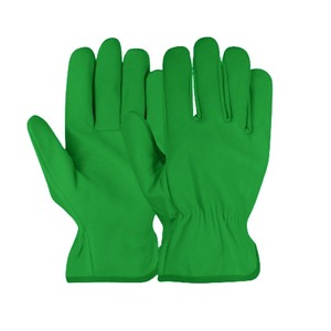 Guantes de Conducción Unisex de Cuero Vacuno Resistente, Transpirables, Antideslizantes, Antiarrugas, de Secado Rápido, para Todas las Estaciones, para Conducir Camiones - Product Image 3