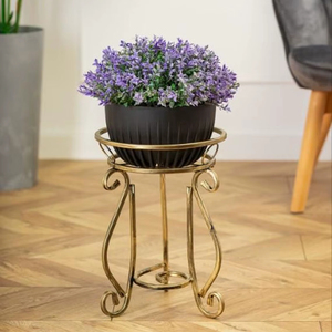 Maceta metálica con aspecto moderno, maceta metálica con diseño tradicional, maceta metálica con estilo elegante, maceta metálica para regalo - Product Image 1