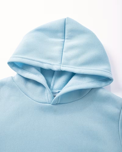 Color Block Winter Lined Boys Eco-Friendly Breathable Customizable Hoodie Pullover Sweatshirt Long Sleeve Fleece - Product Image 6
