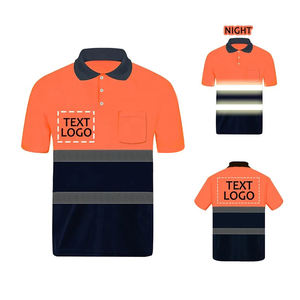 Camisetas Polo de Trabajo Unisex Transpirables de Alta Visibilidad 2026, Manga Corta, Personalizables, Reflectantes, para Construcción - Product Image 2