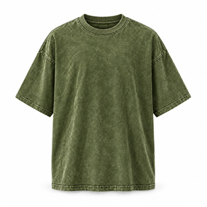 <b>Men's</b> Oversized Vintage Washed <b>Yellow</b> Short Sleeve <b>T</b>-<b>Shirt</b> Casual Streetwear Solid Blank O-Neck Tee - Product Image 4