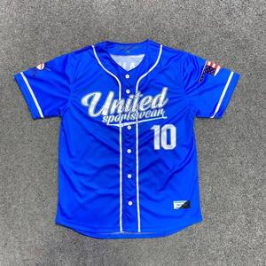 Camiseta de Béisbol Personalizada para Hombre, Ropa Deportiva Transpirable, Talla Grande, Uniforme de Béisbol Sublimado Liso - Product Image 1