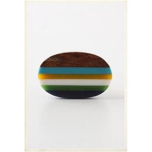 ลูกบิดเรซิ่นและไม้ดีไซน์หรูหราสำหรับลิ้นชักตู้จัดระเบียบพร้อมลวดลายประณีต - Product Image 3