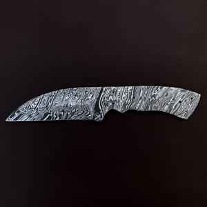 Proveedor OEM EE. UU. UE Cuchillo de caza y camping de acero de Damasco, espiga completa hecha a mano, punta de gota, mango de madera, grado industrial, a granel - Product Image 3