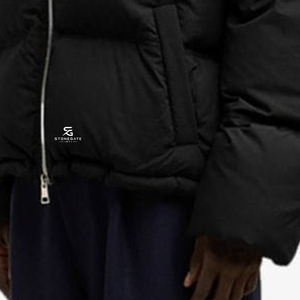 Blouson matelassé léger et chaud pour homme, col montant, style décontracté, idéal pour l'extérieur, collection Hiver 2026 - Product Image 6
