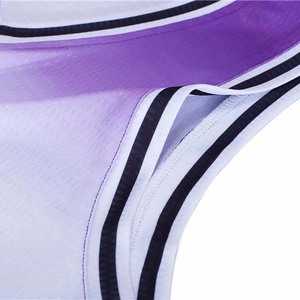 Nouvelle arrivée, uniforme de basket-ball au design tendance, uniforme de basket-ball personnalisé, uniforme de basket-ball 100% polyester - Product Image 3