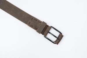 Cinturones de Cuero Genuino para Hombre, Cinturones Casuales de Alta Calidad para Jeans, Cinturones de Moda Masculinos al por Mayor, Hebilla de Pin, Logotipo Personalizado de Calidad, OEM de Moda - Product Image 3
