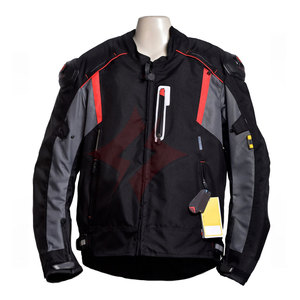 Chaqueta Super Rider con Soporte Dorsal, Chaqueta de Motociclismo para las Cuatro Estaciones, Equipo de Protección para Motociclistas en Todo Clima, para Repartidores - Product Image 1