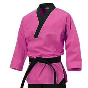 <b>100</b>% Cotton Taekwondo Uniforms for Grading Breathable Stretch Lightweight Durable Shrink-Proof Traditional Martial Arts Wear - Product Image 6