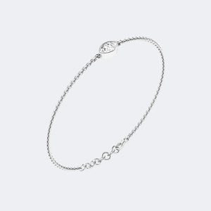 0.50CTW Marquise Cut Diamond Station Bracelet Bezel Set <b>Solid</b> <b>Gold</b> Elegant Link Chain Jewelry Minimalist Gift for Women - Product Image 5