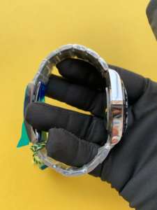 BOJ Plain R.O.L.E.X.43 Hot Seller <b>Black</b> Bezel Stainless Steel Mechanical Automatic Movement Analog Wrist <b>Watch</b> Low Price Hot - Product Image 3