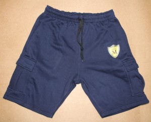 Pantalones cortos deportivos para hombre, color azul marino, de secado rápido, para entrenamiento atlético, transpirables, informales, con múltiples bolsillos - Product Image 5