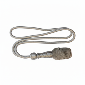 Handmade Custom Comfortable Ceremonial Sword Knots | <b>Braided</b> Ribbon & Bullion Wire Uniform <b>Accessories</b> - Product Image 3