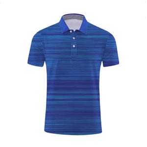 Wholesale OEM Sublimation Custom Design Your Own Brand Polo Shirt Short Sleeve Men's Polyester Polo Shirts - Product Image 2