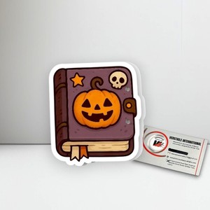 Placa Magnética Acrílica Personalizable con Logotipo, Diseño de Flor, Círculo, Pestañas, Calabaza de Halloween, Mochila de Murciélago, Ecológica, Privada - Product Image 4