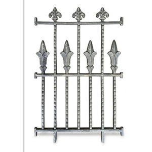 Customizable Cast Iron Garden Fence Decorative <b>Railings</b> Heavy Duty Metal Fencing For House Beautification And Yard Decoration - Product Image 4