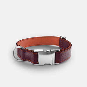 Highest Demanding <b>Dogs</b> Collars Top Quality Grain Leather Made Lightweight & Comfortable To Wear Pet Collar For <b>Dog</b> - Product Image 1