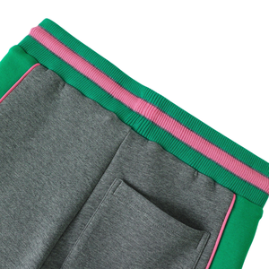 กางเกงวอร์ม AKA Air Tech Fleece สำหรับผู้หญิง สีเทาเขียว กางเกงจ็อกเกอร์สำหรับออกกำลังกาย เนื้อผ้านุ่ม สวมใส่สบาย สีเทาเขียว - Product Image 5