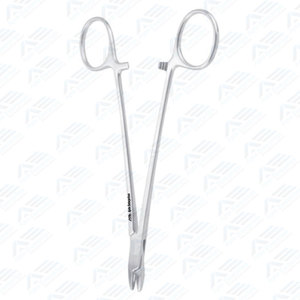 Soporte de aguja para instrumentos médicos de 17,5 Cm, soporte de aguja de Hospital General masivo de 7 pulgadas, patrón pesado de acero inoxidable - Product Image 2