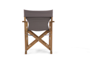 Chaise de réalisateur conçue avec un cadre pliable, un siège en tissu durable et un support pour les accoudoirs, adaptée aux événements en plein air et aux tournages de films. - Product Image 5