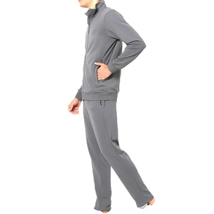 Ensemble de survêtement polaire pour hommes : sweat à capuche et pantalon de jogging, style streetwear décontracté, coupe ample, idéal pour l'hiver, personnalisable avec logo, vente en gros - Product Image 2