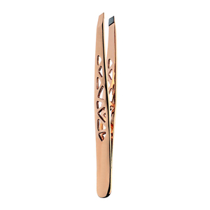 Tondeuse à cheveux rose personnalisée de haute qualité, pince à sourcils incurvée, en acier inoxydable antistatique sur mesure - Product Image 4
