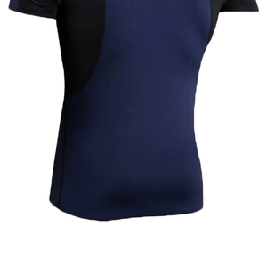 Plain <b>Compression</b> Lightweight Half Sleeve Rash Guard for <b>Men</b> Adult Boys MMA Swimwear 100% Polyester Customizable Rash Guard - Product Image 5