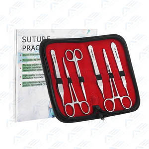 Kit de pratique de suture en nylon complet personnalisé de haute qualité Kits de suture de formation des étudiants en médecine avec outils essentiels - Product Image 5