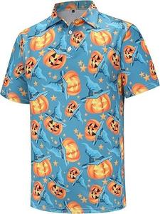 High Quality Printed Golf Polo <b>Tshirts</b> Mens <b>Polyester</b> Sport Breathable Hawaii PoloShirts - Product Image 2