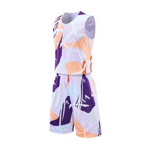 Uniforme de Baloncesto Transpirable para Hombre, Uniforme de Baloncesto Cómodo y Personalizado, Nuevo Uniforme de Baloncesto a la Moda - Product Image 4