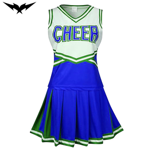 Tenues de cheerleading pour filles et adultes, imprimées, personnalisables, haute qualité, 100% polyester, strass, séchage rapide, pour spectacles sur scène - Product Image 1
