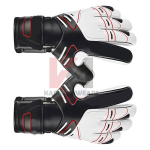 Guantes de Portero de Fútbol Premium con Palma de Látex Antivibración, Forro Interior Suave y Soporte Elástico para la Muñeca, para Profesionales - Product Image 2