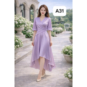 Boutique High-end <b>Silk</b> Office Attire 80 Cm Vietnam Chic A-Line Silhouette 22cm Long Sleeves Work Parties Cafes Evenings - Product Image 1
