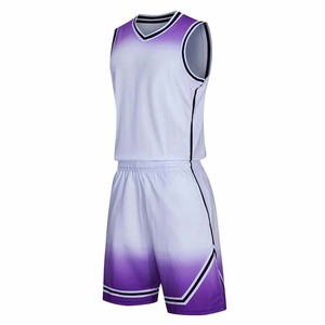 Uniformes de Baloncesto Personalizados para Niños al por Mayor, Camisetas de Entrenamiento Baratas para Niños y Niñas, Ropa Deportiva Transpirable, Conjunto de Uniforme de Baloncesto - Product Image 1