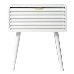 Wooden 1-Drawer Nightstand End Table for Living Room Bedroom - Product Image 6