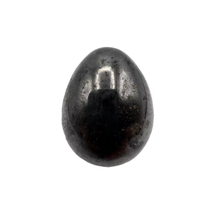 Huevo Yoni de Hematita Natural, Piedra Semipreciosa de Jade para Protección Energética, Ejercicio Vaginal, Tallado con Diseño Feng Shui - Product Image 2