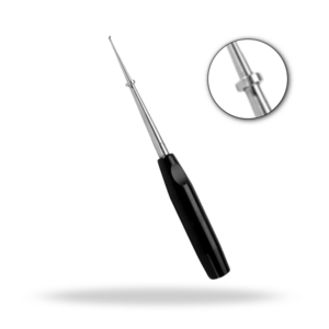 Cureta Pedicular de 10 Pulgadas, Instrumento Neuroquirúrgico, Cureta Ósea para Cirugía de Columna, Herramienta Quirúrgica - Product Image 1