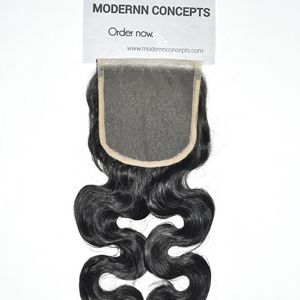 Extensiones de Cabello Humano Virgen Vietnamita de Templo, Ondulado, Largo, con Cierre 7*7, de Color Natural, Sin Procesar, con Cutícula Alineada, al por Mayor - Product Image 1