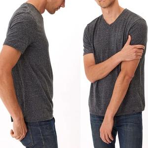 เสื้อยืดคอกว้างผู้ชาย ผ้าฝ้าย 100% สำหรับฤดูร้อน ขายส่ง ทรงเข้ารูป ระบายอากาศได้ดี พิมพ์ลายดิจิทัล แขนสั้น ผ้าถักเนื้อนุ่ม แห้งเร็ว - Product Image 5