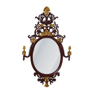Miroir mural décoratif artisanal en teck traditionnel de qualité supérieure, épaisseur 5 mm - Product Image 1